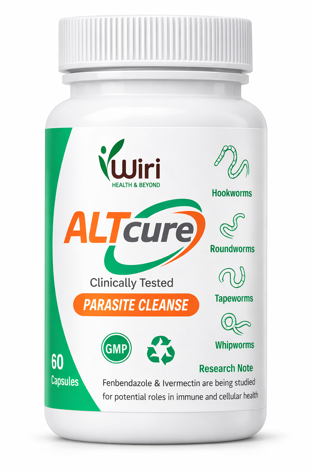 AltCure detox and cleanse supplement bottle — SlimNow Kenya