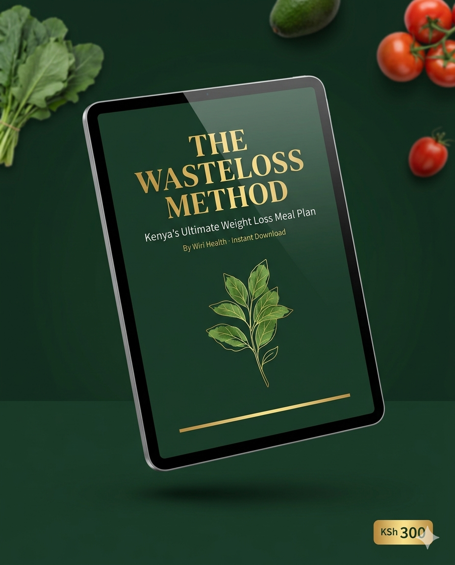 The WasteLoss Method — Kenya weight loss meal plan ebook by Wiri Health, instant download, KSh 300